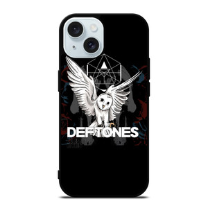 THE DEFTONES BAND LOGO iPhone 15 Case Cover THE DEFTONES BAND LOGO iPhone 15 Case Cover