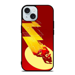 THE FLASH LOGO ART CARTOON iPhone 15 Case Cover
