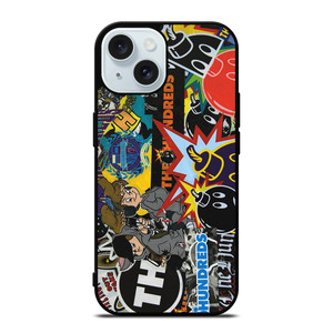 THE HUNDREDS BOMB COLLAGE iPhone 15 Case Cover THE HUNDREDS BOMB COLLAGE iPhone 15 Case Cover