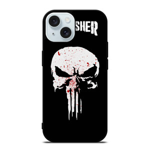 THE PUNISHER MARVEL LOGO iPhone 15 Case Cover