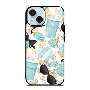 TIFFANY AND CO COLLAGE iPhone 15 Case Cover TIFFANY AND CO COLLAGE iPhone 15 Case Cover