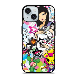 TOKIDOKI COLLAGE iPhone 15 Case Cover