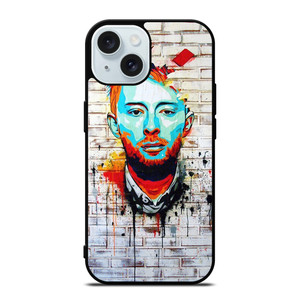 TOM YORKE RADIOHEAD ART iPhone 15 Case Cover