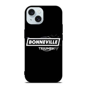 TRIUMPH BONNEVILLE LOGO iPhone 15 Case Cover TRIUMPH BONNEVILLE LOGO iPhone 15 Case Cover