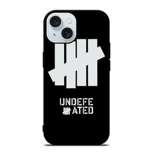 UNDEFEATED BLACK LOGO iPhone 15 Case Cover