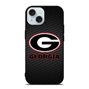UNIVERSITY GEORGIA CARBON SYMBOL iPhone 15 Case Cover UNIVERSITY GEORGIA CARBON SYMBOL iPhone 15 Case Cover
