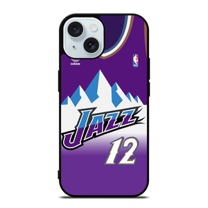 UTAH JAZZ BASKETBALL JERSEY iPhone 15 Case Cover UTAH JAZZ BASKETBALL JERSEY iPhone 15 Case Cover