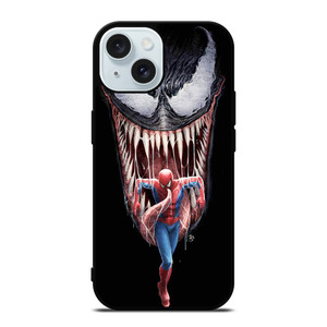 VENOM VS SPIDERMAN iPhone 15 Case Cover VENOM VS SPIDERMAN iPhone 15 Case Cover