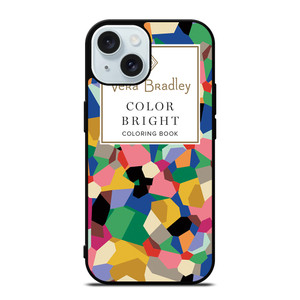 VERA BRADLEY COLOR BRIGHT CB iPhone 15 Case Cover