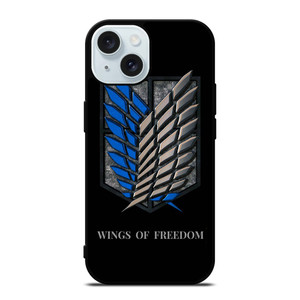 WINGS OF FREEDOM AOT iPhone 15 Case Cover