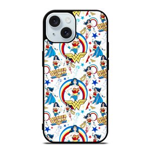 WONDER WOMAN COLLAGE iPhone 15 Case Cover
