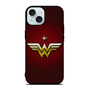 WONDER WOMAN LOGO DC iPhone 15 Case Cover WONDER WOMAN LOGO DC iPhone 15 Case Cover