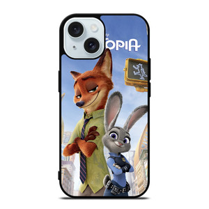 ZOOTOPIA NICK AND JUDY DISNEY iPhone 15 Case Cover