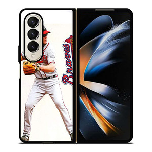 ACUNA JR ATLANTA BRAVES MLB Samsung Galaxy Z Fold 4 Case Cover