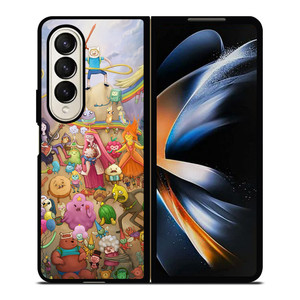 ADVENTURE TIME AND FRIEND Samsung Galaxy Z Fold 4 Case Cover