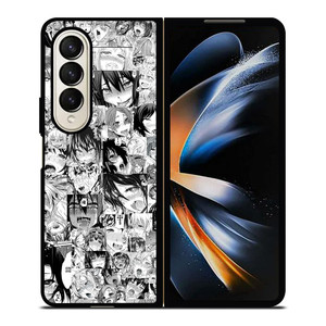 AHEGAO COMIC ANIME Samsung Galaxy Z Fold 4 Case Cover