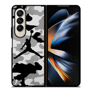 AIR JORDAN CAMO Samsung Galaxy Z Fold 4 Case Cover AIR JORDAN CAMO Samsung Galaxy Z Fold 4 Case Cover