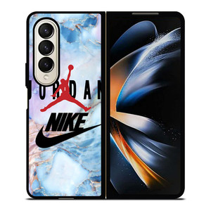 AIR JORDAN NIKE MARBLE Samsung Galaxy Z Fold 4 Case Cover AIR JORDAN NIKE MARBLE Samsung Galaxy Z Fold 4 Case Cover
