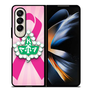 AKA PINK AND GREEN NEW Samsung Galaxy Z Fold 4 Case Cover