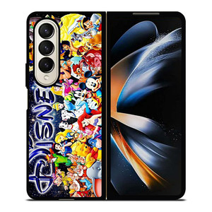 ALL DISNEY CHARACTER CARTOON Samsung Galaxy Z Fold 4 Case Cover