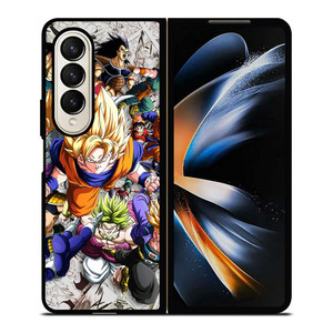 ALL SAIYAN DRAGON BALL Samsung Galaxy Z Fold 4 Case Cover
