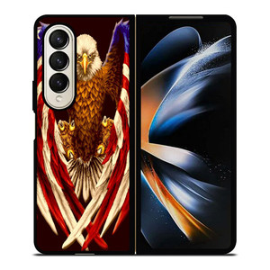 AMERICA FLAG EAGLE Samsung Galaxy Z Fold 4 Case Cover AMERICA FLAG EAGLE Samsung Galaxy Z Fold 4 Case Cover