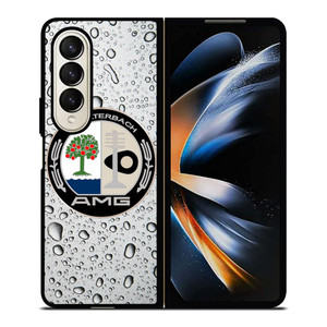 AMG MERCEDES BENZ AFFALTERBACH LOGO Samsung Galaxy Z Fold 4 Case Cover AMG MERCEDES BENZ AFFALTERBACH LOGO Samsung Galaxy Z Fold 4 Case Cover