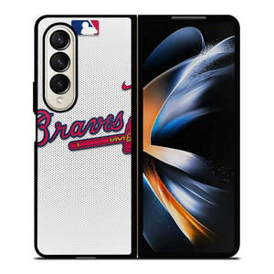 ATLANTA BRAVES BASEBALL LOGO Samsung Galaxy Z Fold 4 Case Cover ATLANTA BRAVES BASEBALL LOGO Samsung Galaxy Z Fold 4 Case Cover