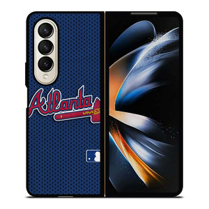 ATLANTA BRAVES JERSEY LOGO Samsung Galaxy Z Fold 4 Case Cover