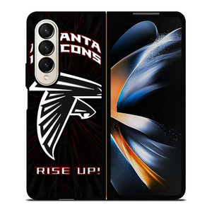 ATLANTA FALCONS RISE UP LOGO Samsung Galaxy Z Fold 4 Case Cover ATLANTA FALCONS RISE UP LOGO Samsung Galaxy Z Fold 4 Case Cover