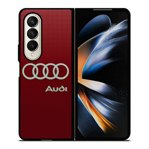 AUDI LOGO RED Samsung Galaxy Z Fold 4 Case Cover