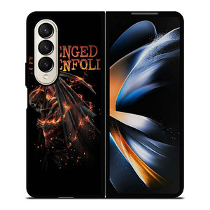AVENGED SEVENFOLD RACK BAND LOGO Samsung Galaxy Z Fold 4 Case Cover