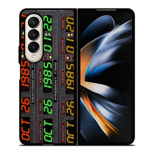 BACK TO THE FUTURE TIME CIRCUITS Samsung Galaxy Z Fold 4 Case Cover