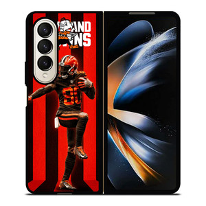 BAKER MAYFIELD CLEVELAND BROWNS NFL Samsung Galaxy Z Fold 4 Case Cover
