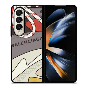 BALENCIAGA SHOES LOGO Samsung Galaxy Z Fold 4 Case Cover