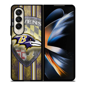 BALTIMORE RAVENS FOOTBALL Samsung Galaxy Z Fold 4 Case Cover BALTIMORE RAVENS FOOTBALL Samsung Galaxy Z Fold 4 Case Cover