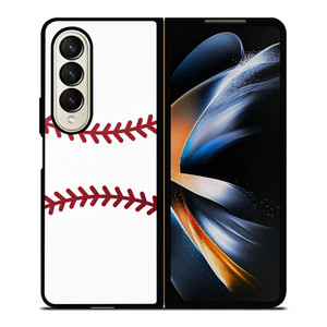 BASEBALL RED STITCHING Samsung Galaxy Z Fold 4 Case Cover