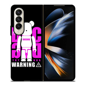 BEARBRICK DOC DOG TOY DOG Samsung Galaxy Z Fold 4 Case Cover