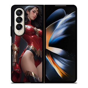 BEAUTIFUL SUPERHERO WONDER WOMAN DC COMIC Samsung Galaxy Z Fold 4 Case Cover