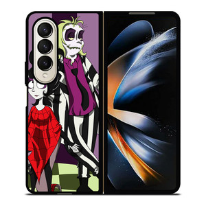 BEETLEJUICE TIM BURTON CARTOON Samsung Galaxy Z Fold 4 Case Cover