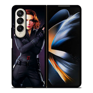 BLACK WIDOW SEXY GUN AVENGERS Samsung Galaxy Z Fold 4 Case Cover