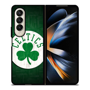 BOSTON CELTICS LEAF LOGO Samsung Galaxy Z Fold 4 Case Cover BOSTON CELTICS LEAF LOGO Samsung Galaxy Z Fold 4 Case Cover
