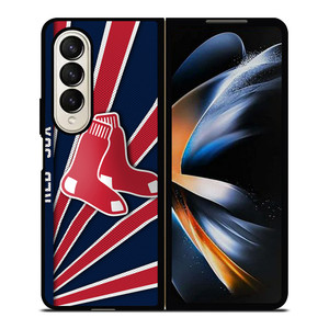 BOSTON RED SOX MLB ICON Samsung Galaxy Z Fold 4 Case Cover