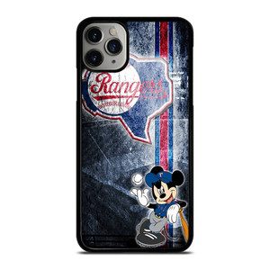 TEXAS RANGERS MICKEY MOUSE BASEBALL CLUB iPhone 11 Pro Max Case Cover