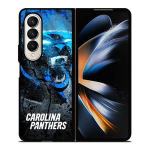 CAROLINA PANTHERS NFL Samsung Galaxy Z Fold 4 Case Cover