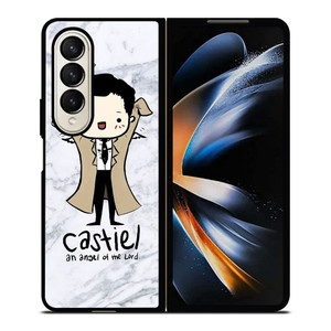 CASTIEL ANGEL OF THE LORD MARBLE Samsung Galaxy Z Fold 4 Case Cover