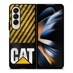 CATERPILLAR CAT TRACTOR LOGO Samsung Galaxy Z Fold 4 Case Cover CATERPILLAR CAT TRACTOR LOGO Samsung Galaxy Z Fold 4 Case Cover
