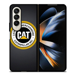 CATERPILLAR TRACTOR CAT LOGO MERCHANDISE ICON Samsung Galaxy Z Fold 4 Case Cover CATERPILLAR TRACTOR CAT LOGO MERCHANDISE ICON Samsung Galaxy Z Fold 4 Case Cover