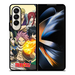 CHARACTER OF FAIRY TAIL ANIME Samsung Galaxy Z Fold 4 Case Cover CHARACTER OF FAIRY TAIL ANIME Samsung Galaxy Z Fold 4 Case Cover
