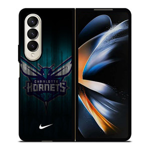 CHARLOTTE HORNETS NIKE Samsung Galaxy Z Fold 4 Case Cover CHARLOTTE HORNETS NIKE Samsung Galaxy Z Fold 4 Case Cover